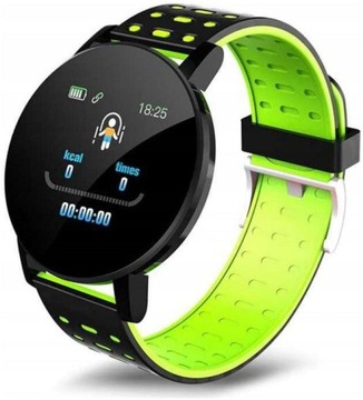 SMARTWATCH ZEGAREK SMARTBAND PLUS PULSOMETR SMS POŁACZENIA
