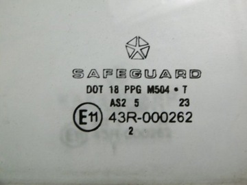 DODGE MAGNUM LX ДВЕРЬ ОКНО ЗАДНЯЯ ПРАВАЯ