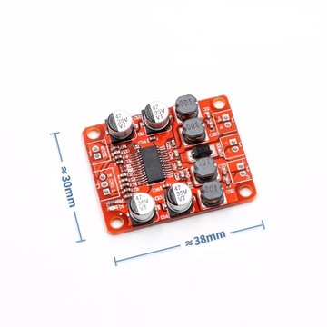 Wzmacniacz audio mini TPA3110 2 x 15W STEREO