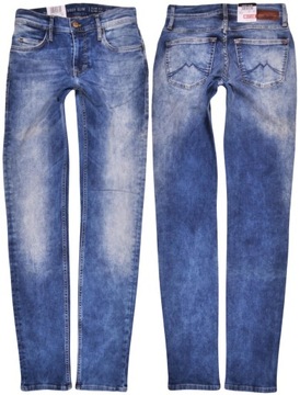 MUSTANG spodnie BLUE jeans SISSY SLIM _ W27 L34