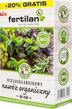 FERTILAN L nawóz organiczny do ZIÓŁ 1kg