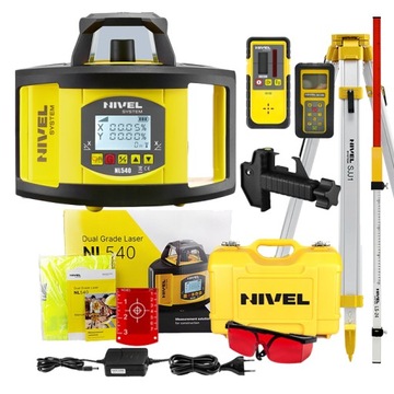 Niwelator laserowy Nivel System NL540 + ZESTAW WYŚ