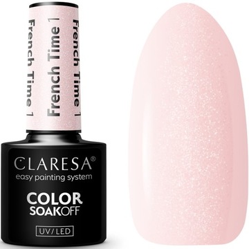Claresa Lakier Hybrydowy 5g French Time 1