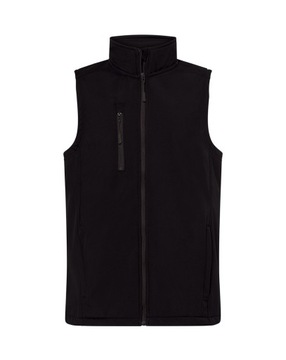 Kamizelka Softshell BK: Lekka, Trzywarstwowa Komfortowe Wykończenie XXL
