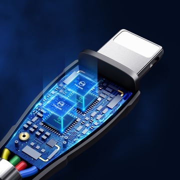 MCDODO КАБЕЛЬ 3В1 LIGHTNING MICRO USB C QC 4.0 1M