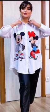Koszula damska Myszka Miki i Minnie