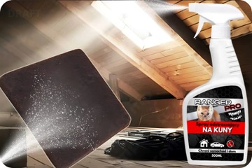 KUNA Ball + RANGER PRO Spray zestaw, straszak kun, gryzoni AUTO DOM GARAŻ