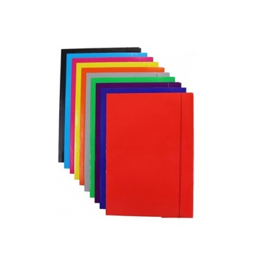 Teczka Z Gumką A4 Fiolet Lakier 350g