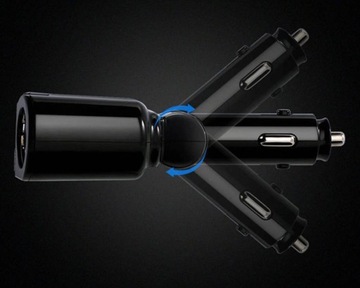 Разветвитель прикуривателя с 2 портами USB 3.