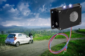 автомобильный отпугиватель куниц, мышей и крыс + датчик движения ВКЛ/ВЫКЛ + вспышка