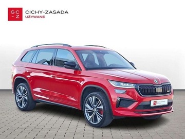 Skoda Kodiaq I RS Facelifting 2.0 TSI 245KM 2022 Skoda Kodiaq SalonPL RS 4x4 DSG 245KM DCC Panorama NAVI Pod.Szyba KESSY AC, zdjęcie 2