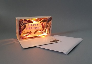 На дни рождения 14, 16, 18, 20, 30, 40, 50, 60, 70 открытка на день рождения супер 3D открытки