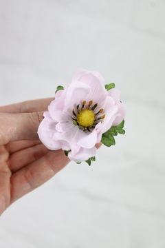 Заколка для волос с анемоном, свадебное украшение ЦВЕТ