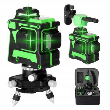 3D LEVEL CROSS LASER 360 УРОВЕНЬ 12 ЛИНИЙ ШТАТИВ