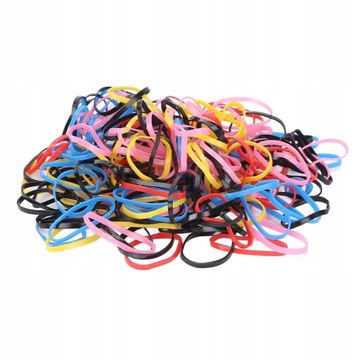 Gumki Kolorowe o wysokiej elastyczności Mocna