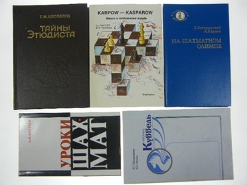 KARPOW KASPAROW MECZ SZACHY 5 SZTUK