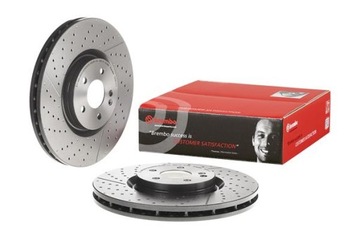 Tarcza hamulcowa przód L/P pasuje do: MERCEDES A (W176), CLA (C117), CLA SH