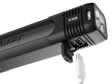 КОМПЛЕКТ ВЕЛОСИПЕДНЫХ ФАР KNOG BLINDER PRO 900 USB-C + KNOG SQUARE REAR 100 лм
