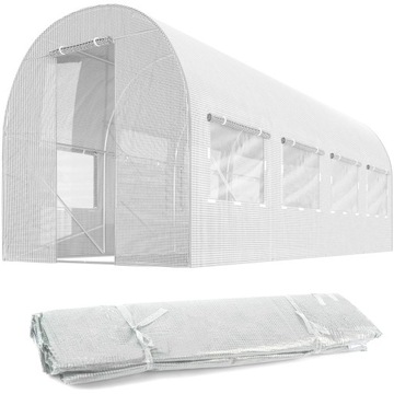 FOLIA NA TUNEL OGRODOWY 3x4,5 ZAMIENNA UV-4 13,5m2