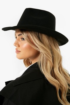 BOOHOO KAPELUSZ FEDORA H2Z NG2__56CM