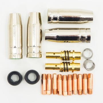 НАБОР ДЕТАЛЕЙ MIG РУКОЯТКА MB-15 1,2 мм 20 шт.