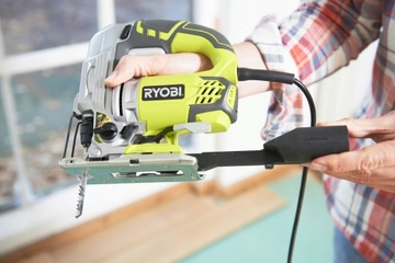 ЭЛЕКТРИЧЕСКИЙ ЛОББИК RYOBI, 680 Вт, чехол + 10 шт. RJS1050-K ПИЛЫ