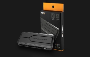 Контроллер вентилятора DARKFLASH RC2/модуль RGB PWM для ПК, черный