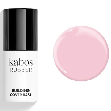 Kabos Natural Pink 8ml baza kauczukowa Rubber Building Cover Base
