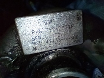 GRAND CHEROKEE II WJ 3.1 TD TURBÍNA 35242077F