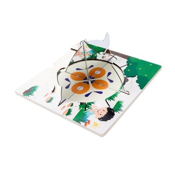 Пазл с зеркалом и калейдоскопом,