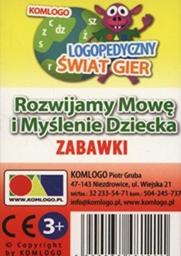 ROZWIJAMY MOWĘ I MYŚLENIE - ZABAWKI [GRA]