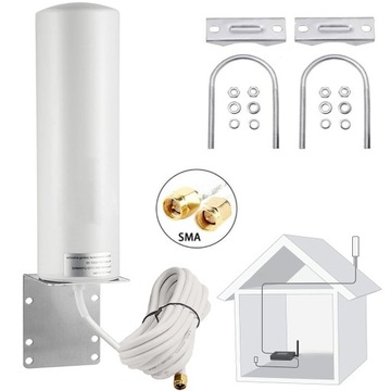 ANTENA ZEWNĘTRZNA DO ROUTERA MODEMU 4G 10-12 dBi