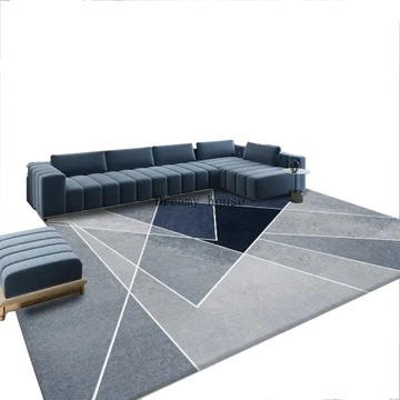 DYWAN DO SALONU Z ELEGANCKIM WZOREM TRÓJKĄTY 160x230