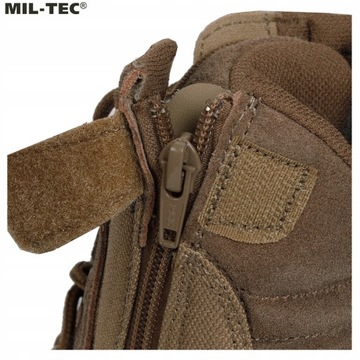 Buty taktyczne wojskowe trekkingowe dwa zamki Mil-Tec Two Zip - Coyote 41