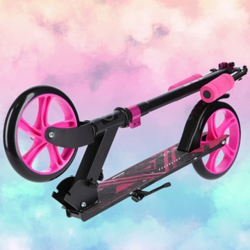 ДВУХКОЛЕСНЫЙ ГОРОДСКОЙ СКУТЕР, СКЛАДНОЙ, С ТОРМОЗОМ, РЕГУЛИРУЕМАЯ ВЫСОТА, NILS EX