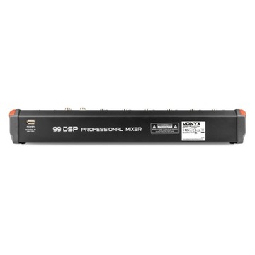 10-канальный аудиомикшер Vonyx REC BT/DSP/USB