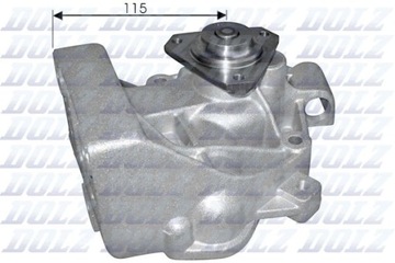 DOLZ S169 ČERPADLO VODY CHLAZENÍ MOTORU