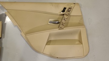 BMW E61 E60 боковые панели, обивки дверей, бежево-бежевый, 4 шт ЕВРОПА