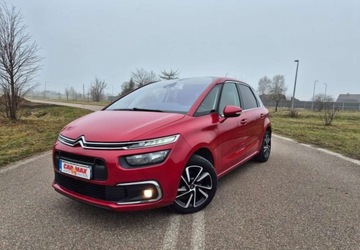Citroen C4 Picasso II Picasso Facelifting 1.6 BlueHDi 120KM 2017 Citroen C4 Picasso BlueHDi 120 Exclusive 1.6 E-Hdi