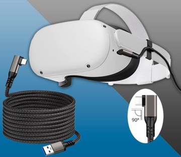 Кабель USB C 3.2 Gen1 для Oculus Quest 2 0,5 м