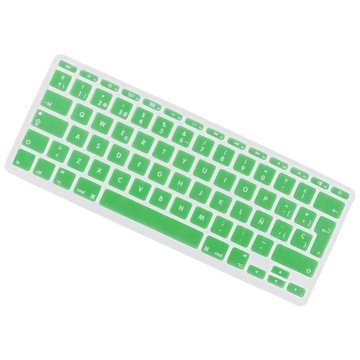Клавиатура, тонкая силиконовая клавиатура из ТПУ для 11 дюймов, 28,12 х 11,2 см, зеленая