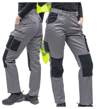 spodnie robocze BOJÓWKI damskie wysoki stan 3XL 46