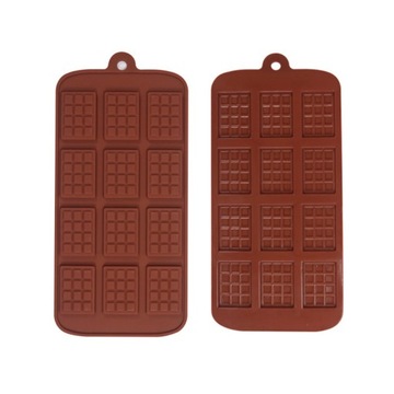 Forma Silikonowa Mini Tabliczki Czekolady MOCNA