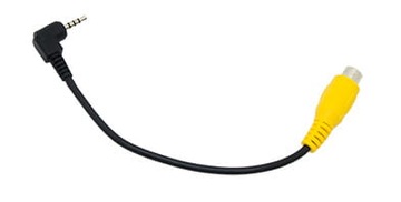 Kamera cofania - GPS redukcja jack 2,5mm 4p / RCA