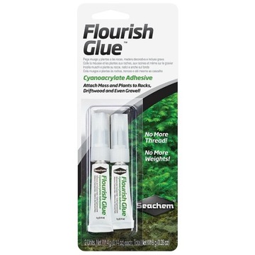 SEACHEM FLOURISH GLUE 2x4g klej do klejenia mchów roślin w akwarium