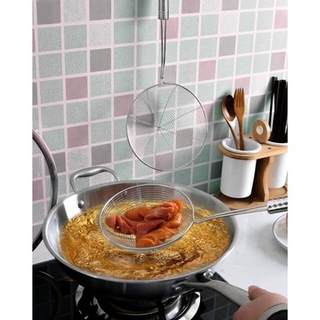 МЕТАЛЛИЧЕСКАЯ ЛОЖКА SZUMÓWKA, ДЛЯ ПЕЛЬМЕНЕЙ, КАРТОФЛЯ фри, ОВОЩЕЙ, СИТО, ДУРШРУГ, большой 15X32см