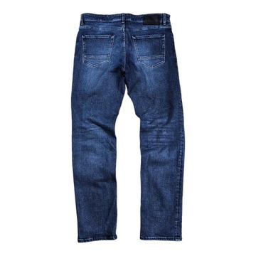 Spodnie Jeansowe HUGO BOSS CANDIANI ITALY Stretch Jeans Denim Dżins 32x32