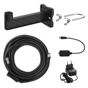 КРУГЛАЯ АНТЕННА DVB-T2 HD MUX8 ACTIVE 360 TV 4K