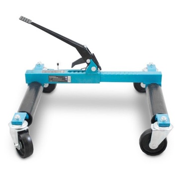 Роликовая транспортная тележка с механическим подъемником 560 кг