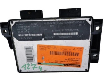 9650359580, 9650360480, PEUGEOT PARTNER 1.9D 9650359580 9650360480 KOMPUTE